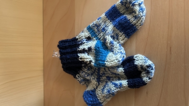 handgefertigte Babysocken