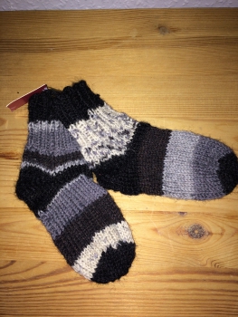 handgefertigte Babysocken