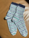 selbstgestrickte Socken - Größe 43-44