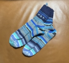 selbstgestrickte Socken - 40 - 42
